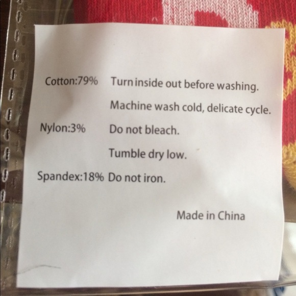 Yellow red camera socks - Picture 3 of 3